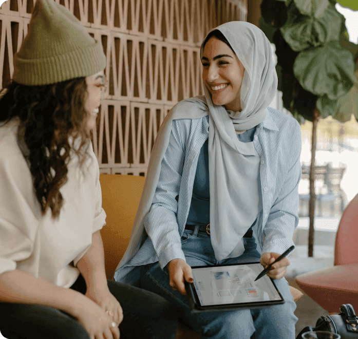 Dubai business setup consultants working in office